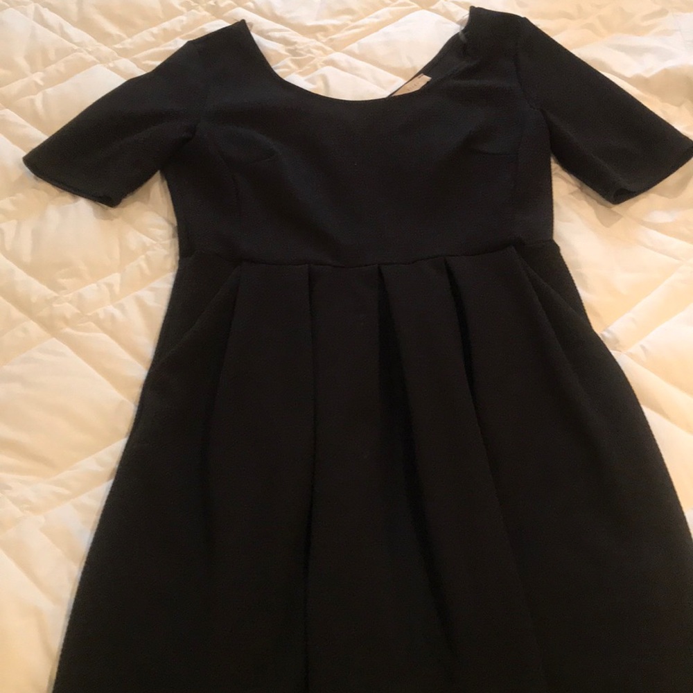 Nordstrom Lush black mini dress